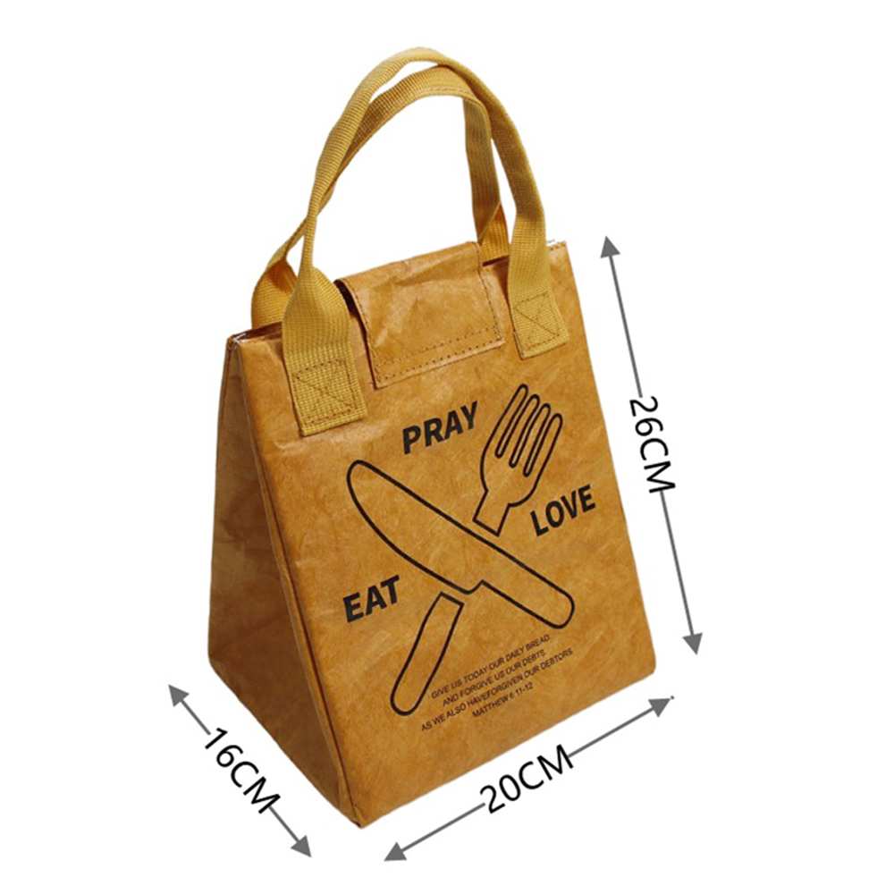 Tyvek Insulated Lunch Bag Tote 3
