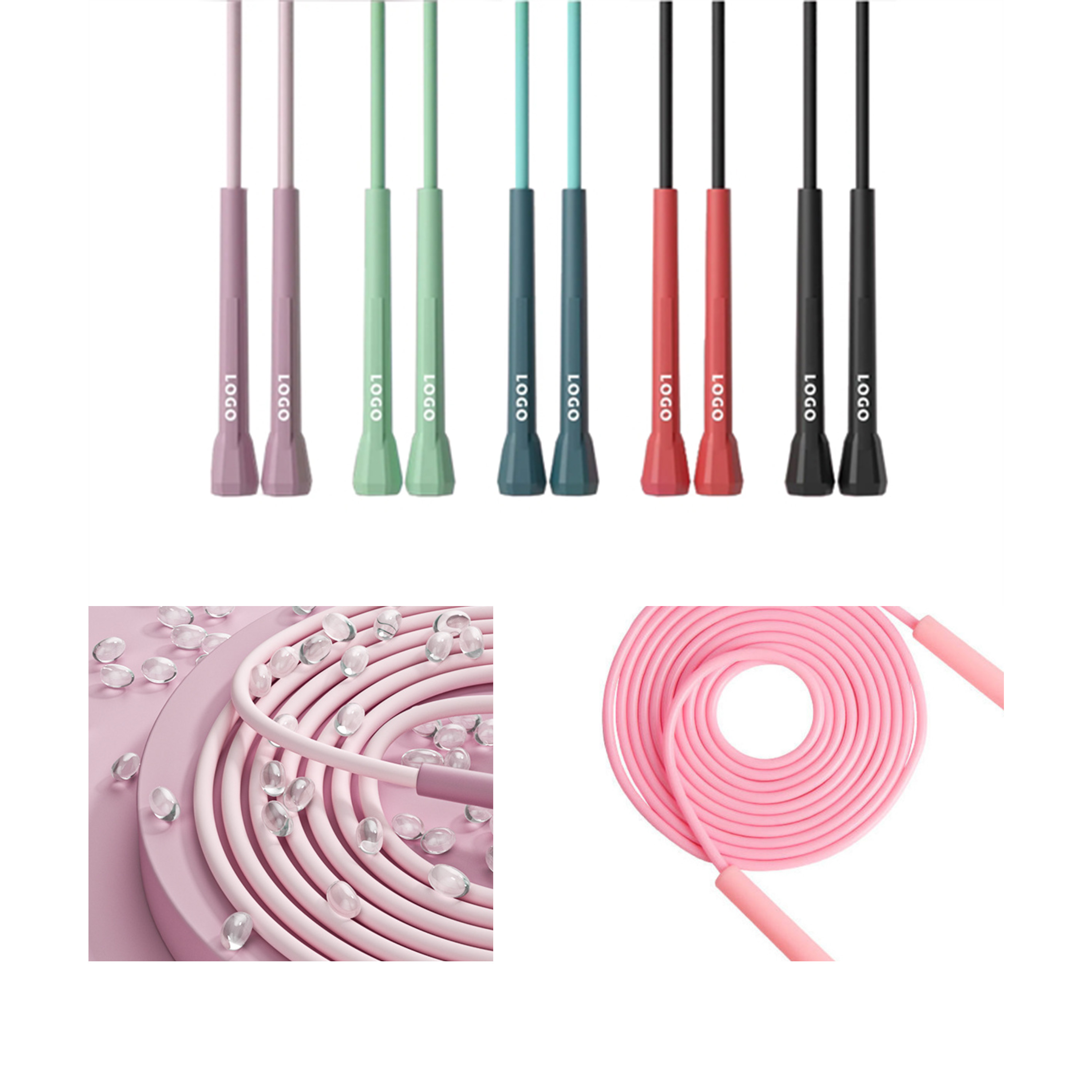 Customizable Adjustable - Length Training Jump Rope 2