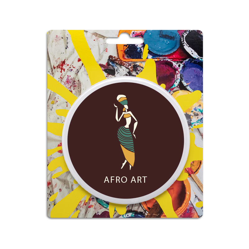 4" Round X 1 Button Packs 5