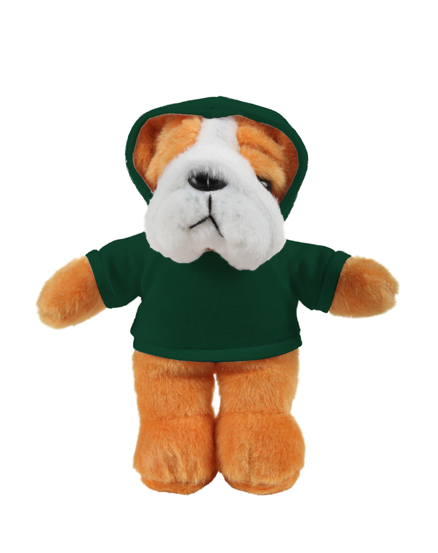 soft plush Bulldog with hoodie 17