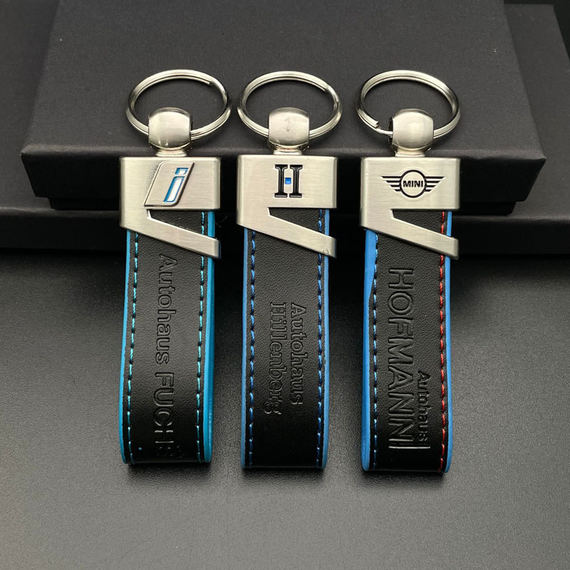 Leatherette Auto Logo Key Chain 3