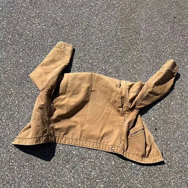 Custom Vintage Carpenter Canvas Jacket 3