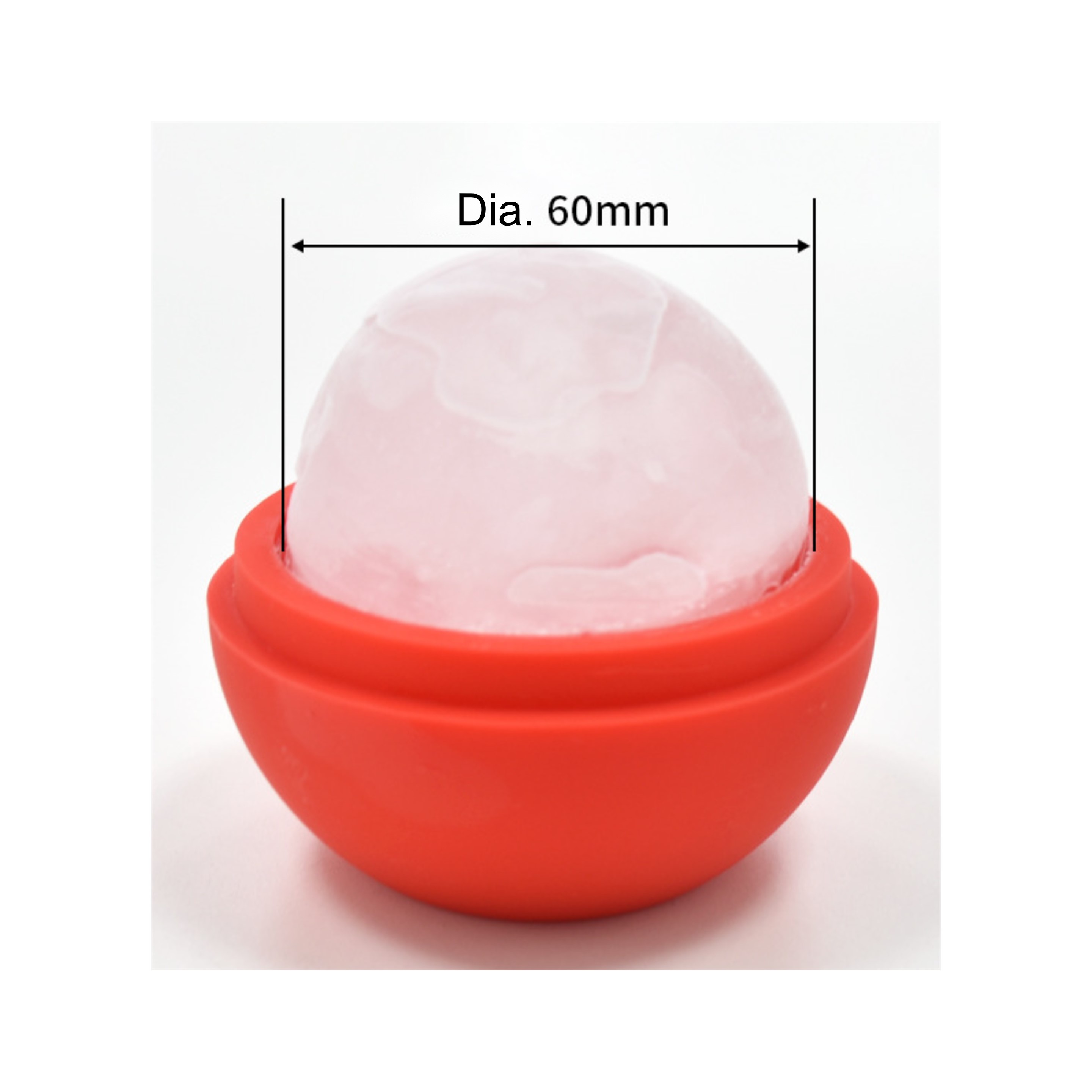 Premium Silicone Ice Ball Mold 2 1/2" 7