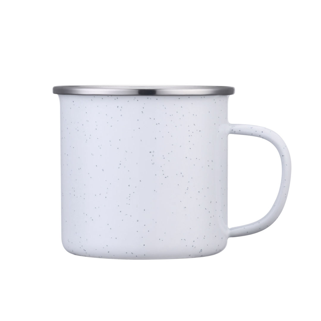 Wren Enamel Mug w/SS Rim - 16oz 17