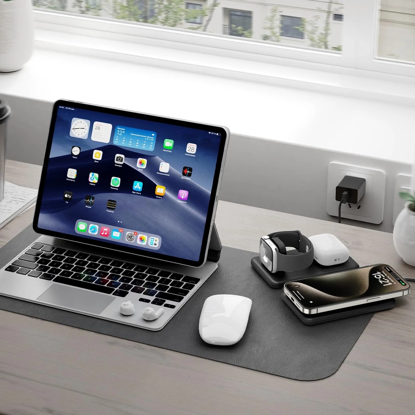 3 in 1 Charging Station for Apple 2