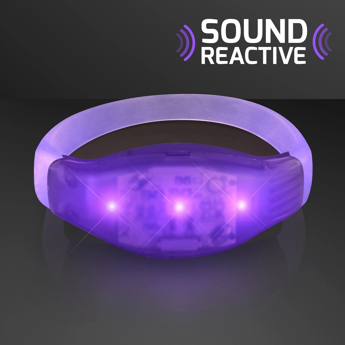 Sound Activated Light Up LED Flashing Bracelets 21