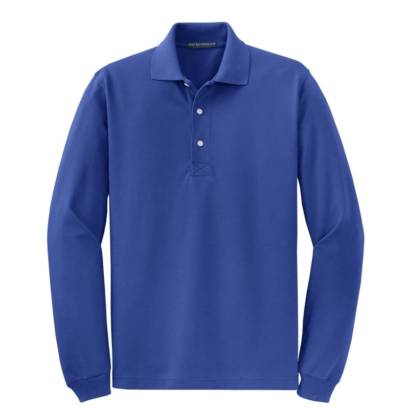 Port Authority Rapid Dry Long Sleeve Polo. 6