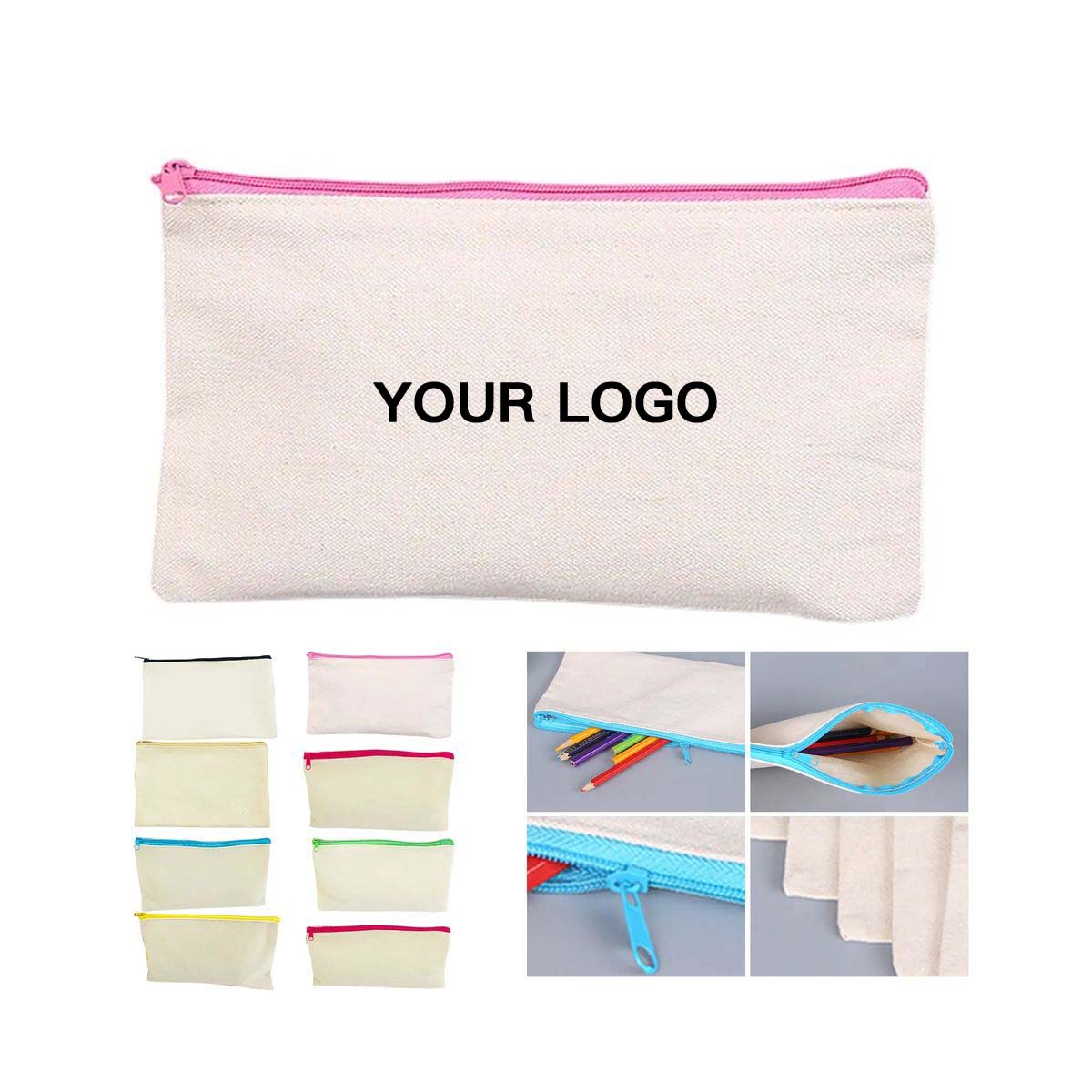 Customizable Canvas Pouch for Daily Essentials 3