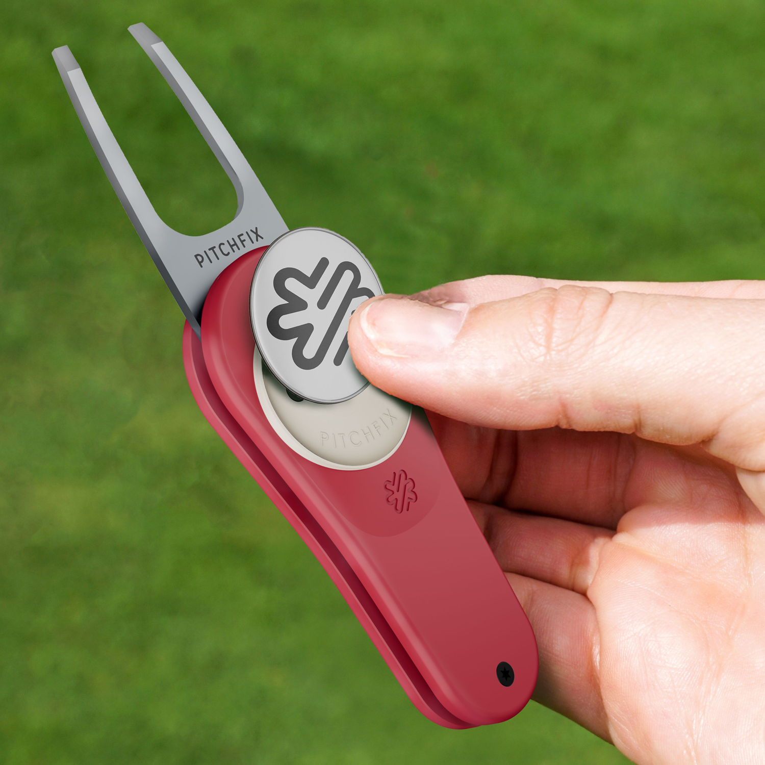 Pitchfix Original Golf Divot Tool with Removeable Ball Marker 14