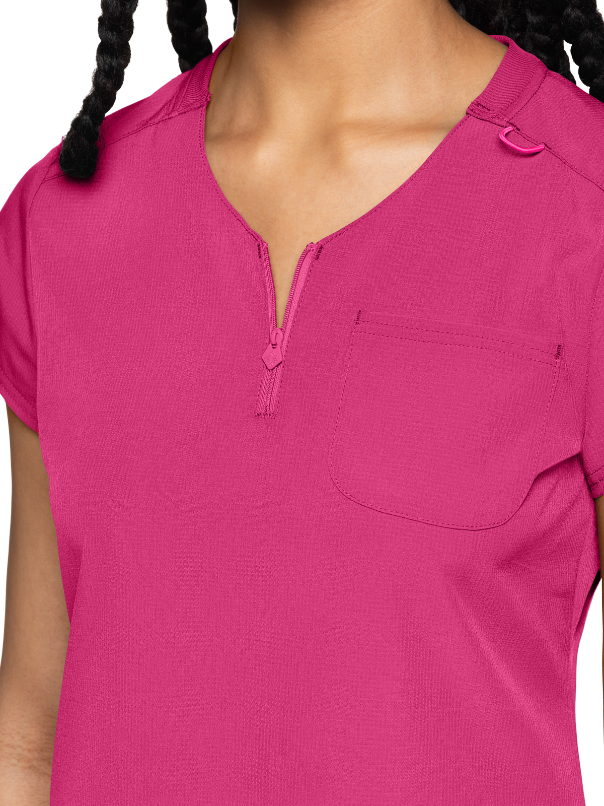 Med Couture - MC AMP - Women's 1-Pocket V-Neck Top 12