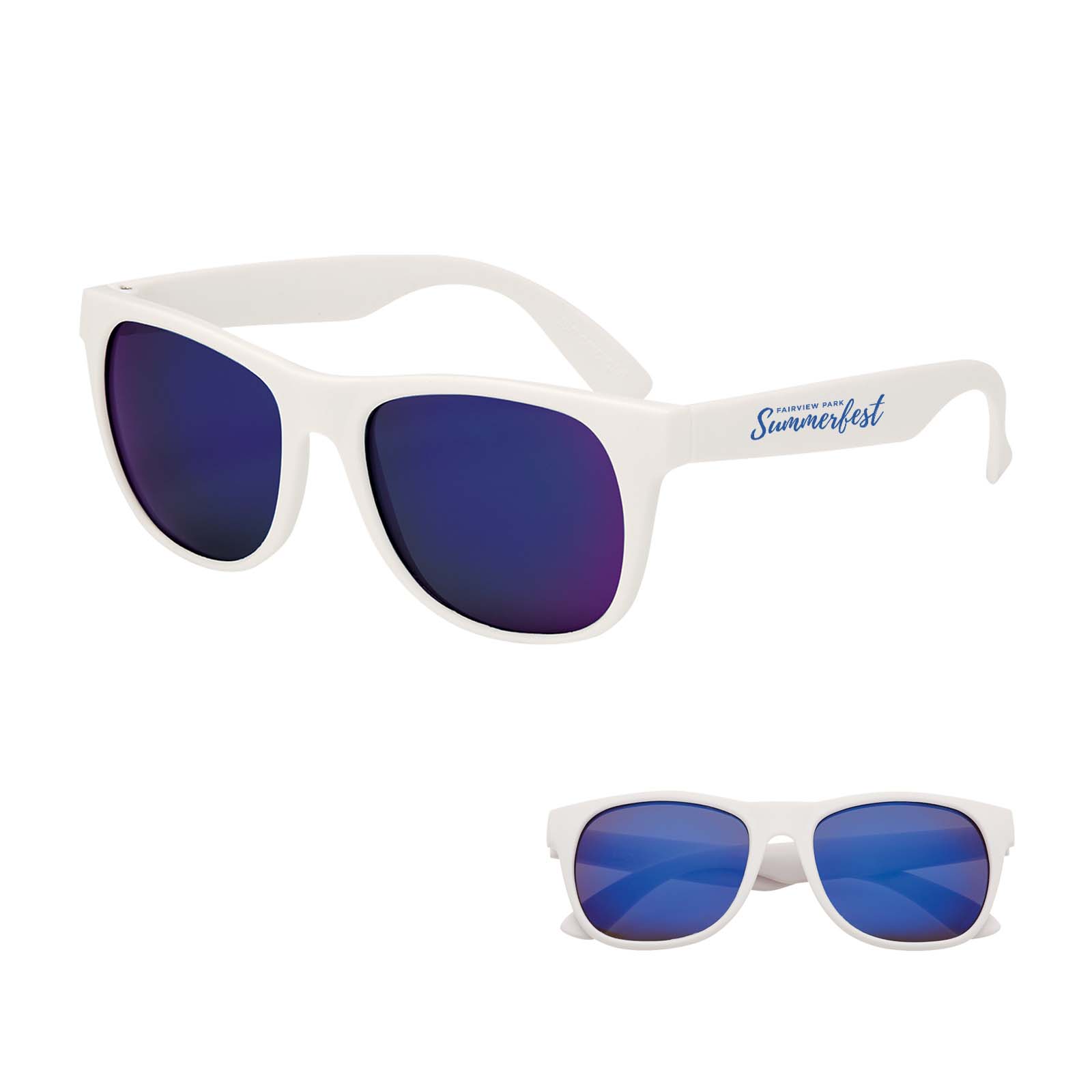 Rubberized Mirrored Sunglasses 5