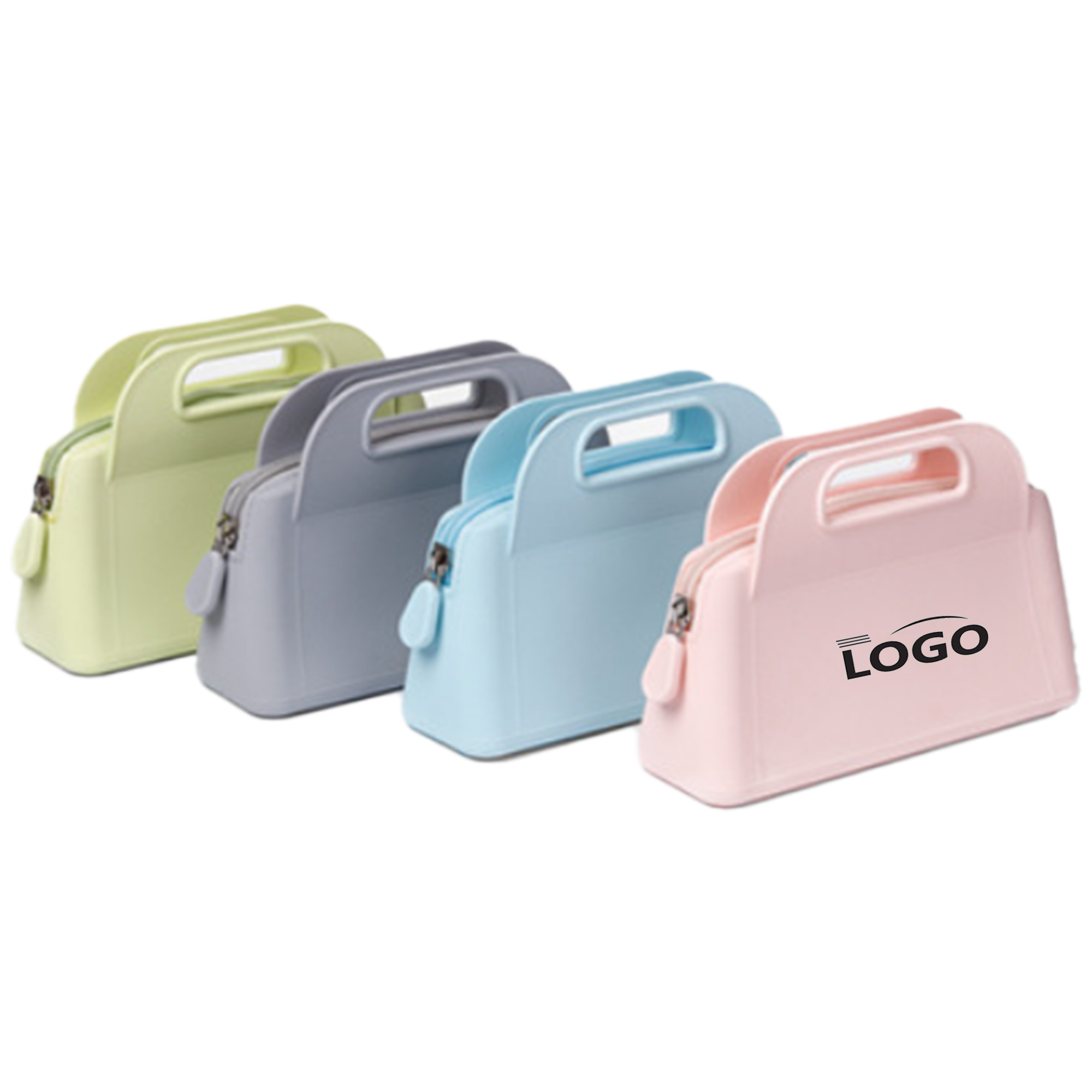 Creative Compact Silicone Tote Bag Cosmetic Storage Pouch 1