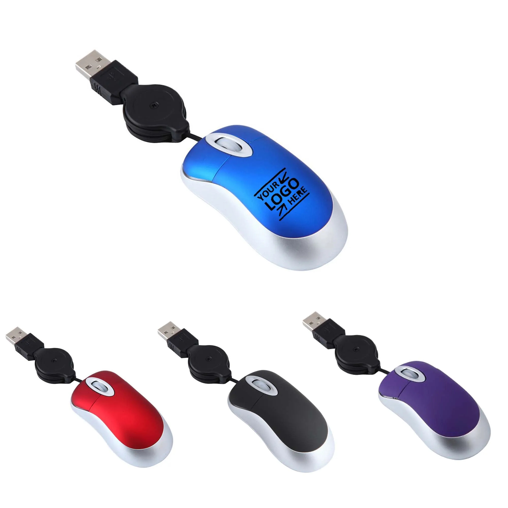 Wired Optical Computer Mini USB Mouse