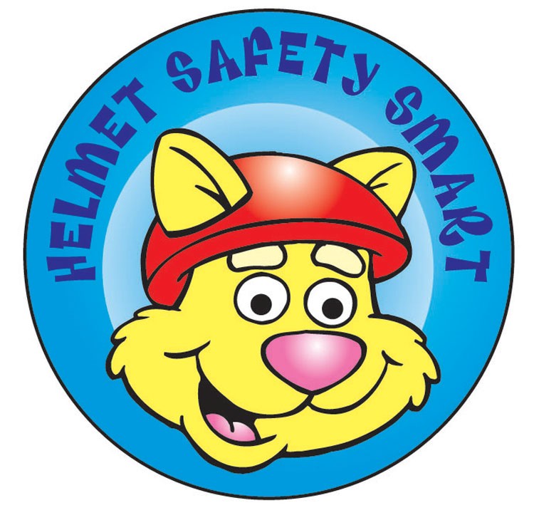 STICKERS - Helmet Safety Smart Sticker Roll 2