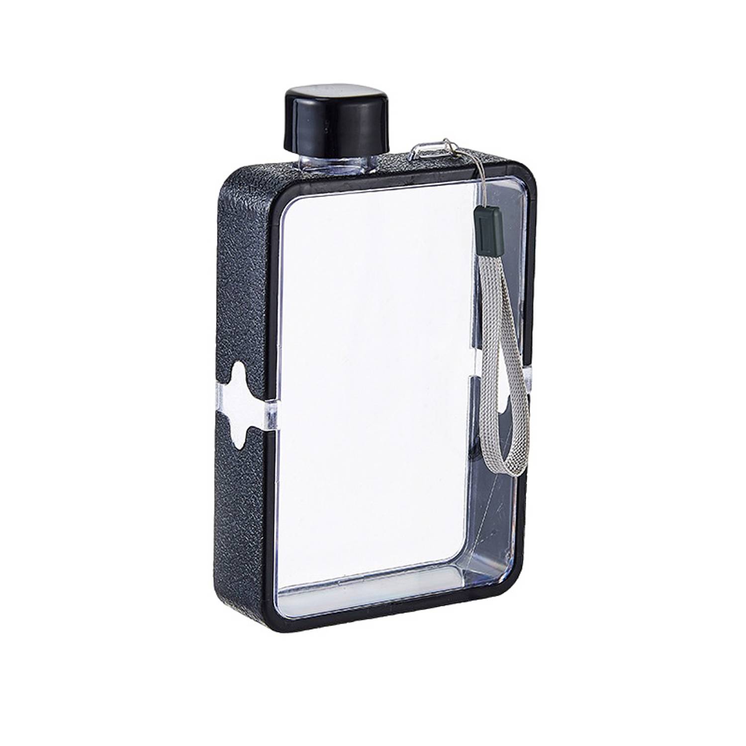 13.5oz Plastic Square Clear Water Bottle 8