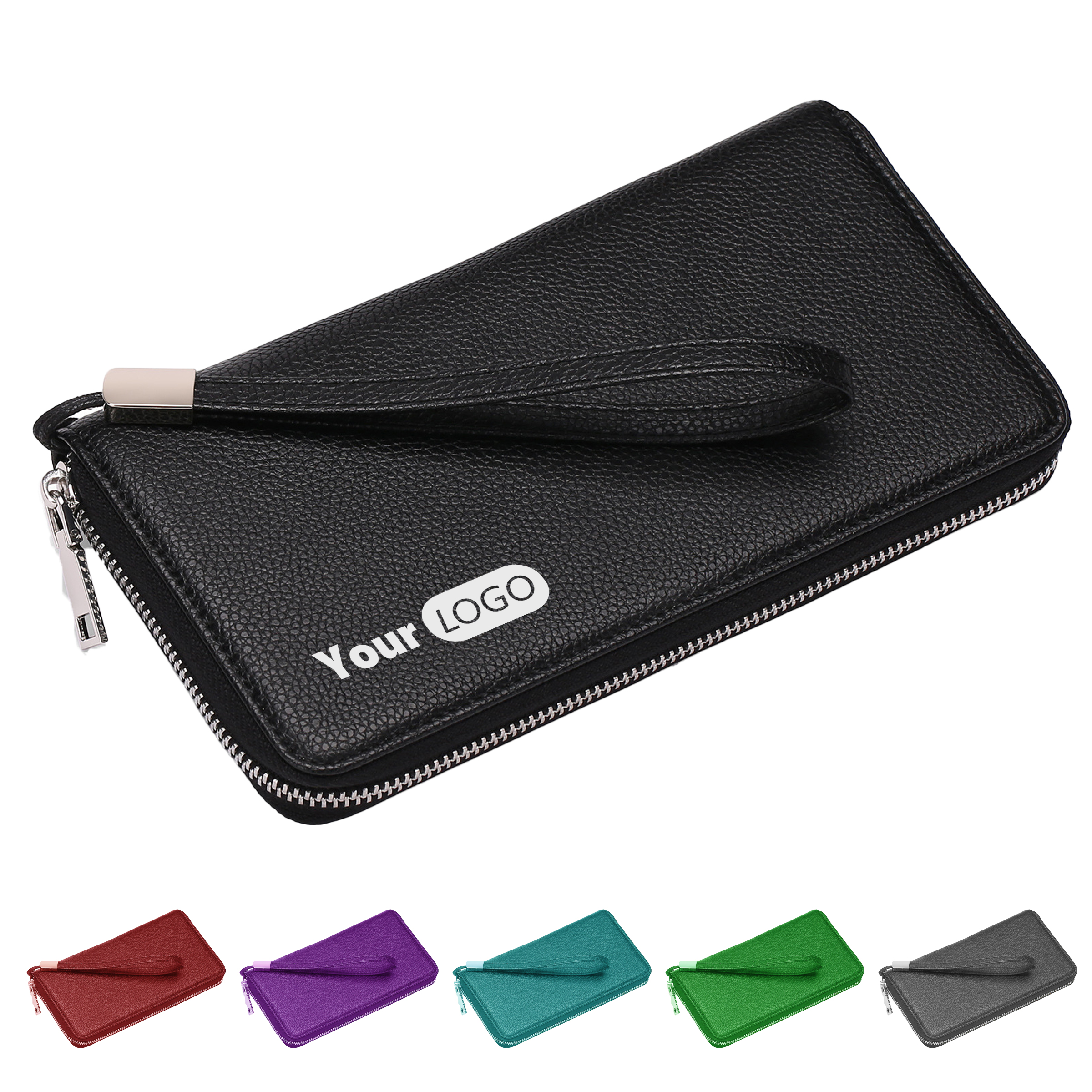 Polyurethane Logo-Ready Women's Wallet 1