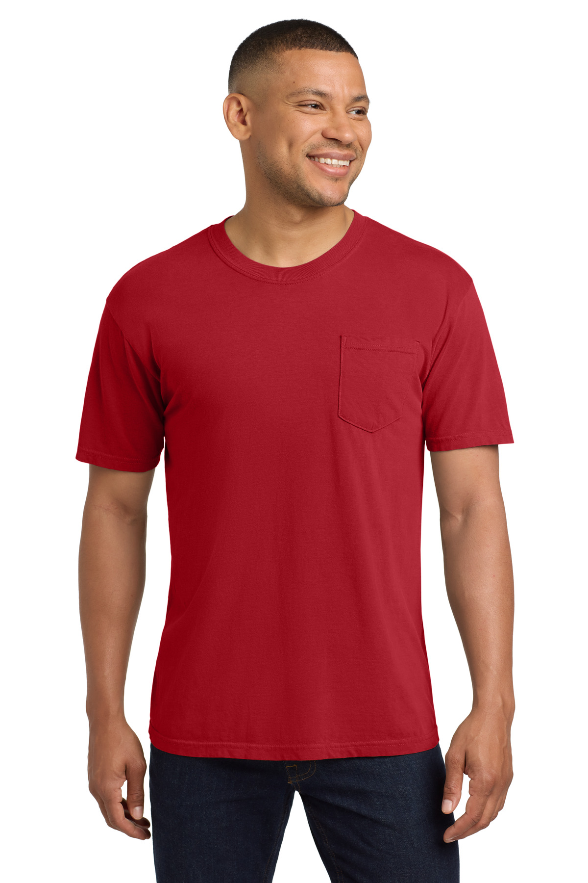 COMFORT COLORS Heavyweight Ring Spun Pocket Tee. 6030 176