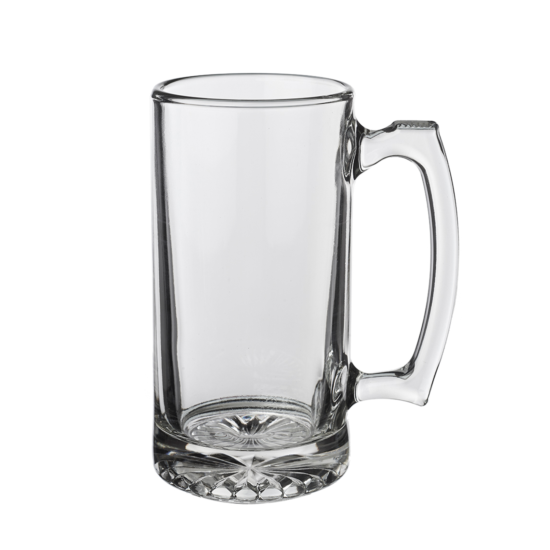Libbey Clino Glass Beer Mugs - 12 OZ. 8