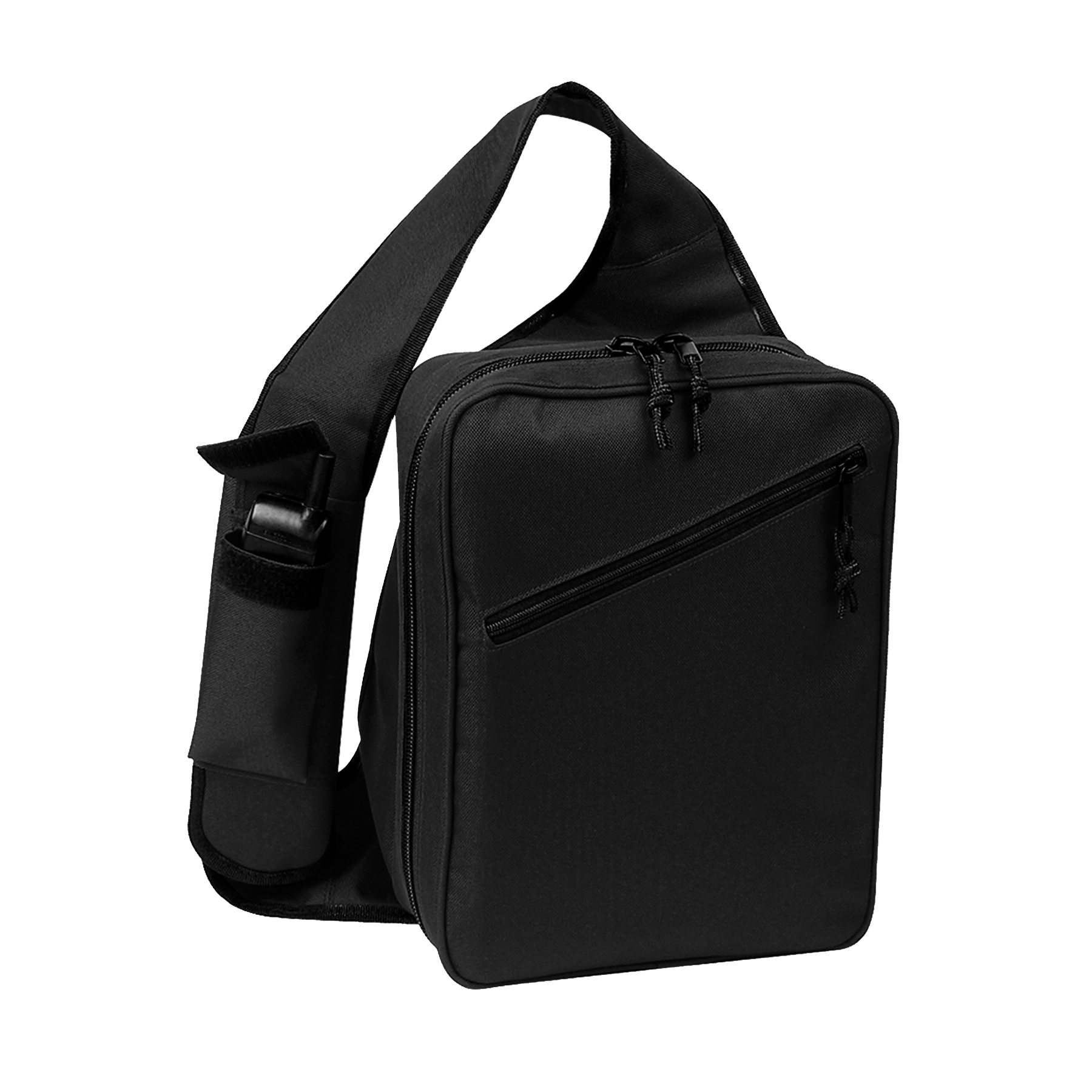600D Polyester Crossbody Sling Backpack with Multiple Pockets 5