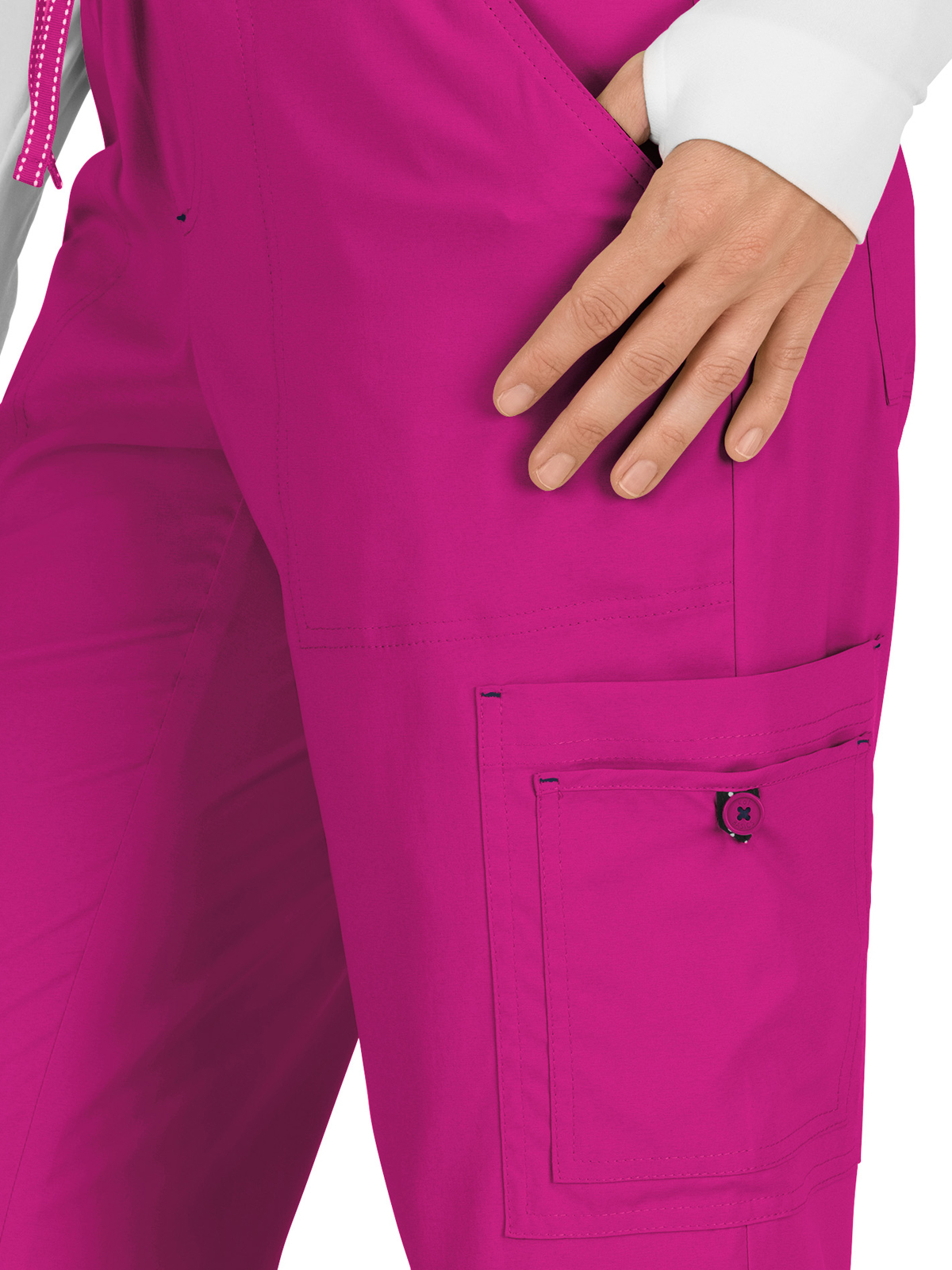 koi - Basics - Women's Eight-Pocket Stretch Cargo Holly Pant 87