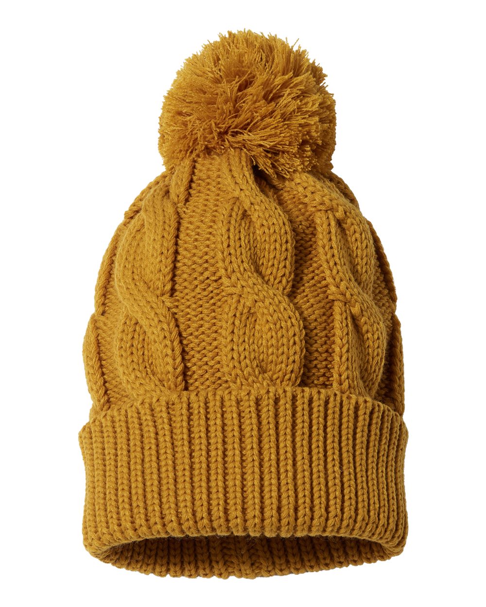 Chunk Twist Cuffed Beanie - 141R 2