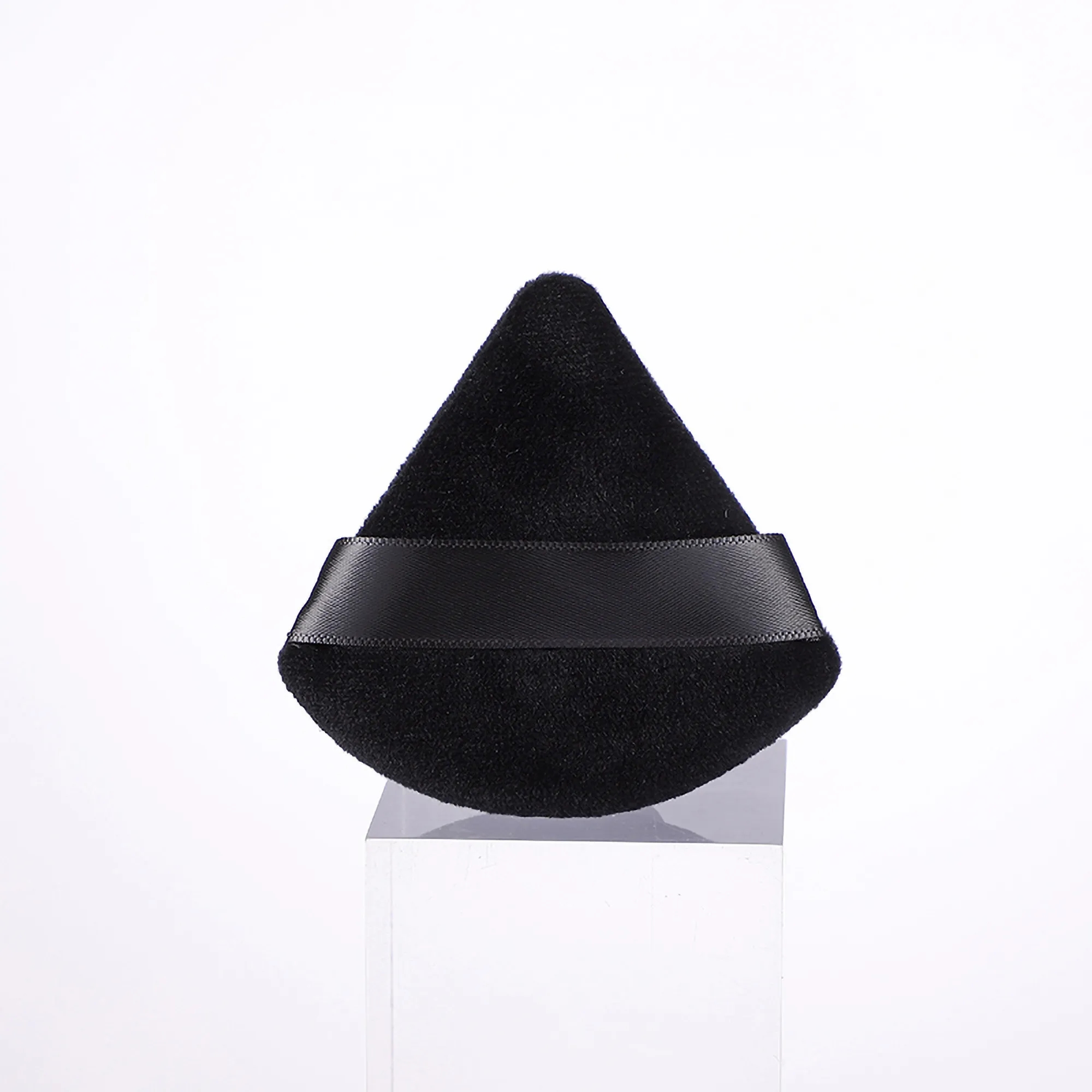 Triangle Powder Puff Makeup Velour Cosmetic Blender Sponge 17