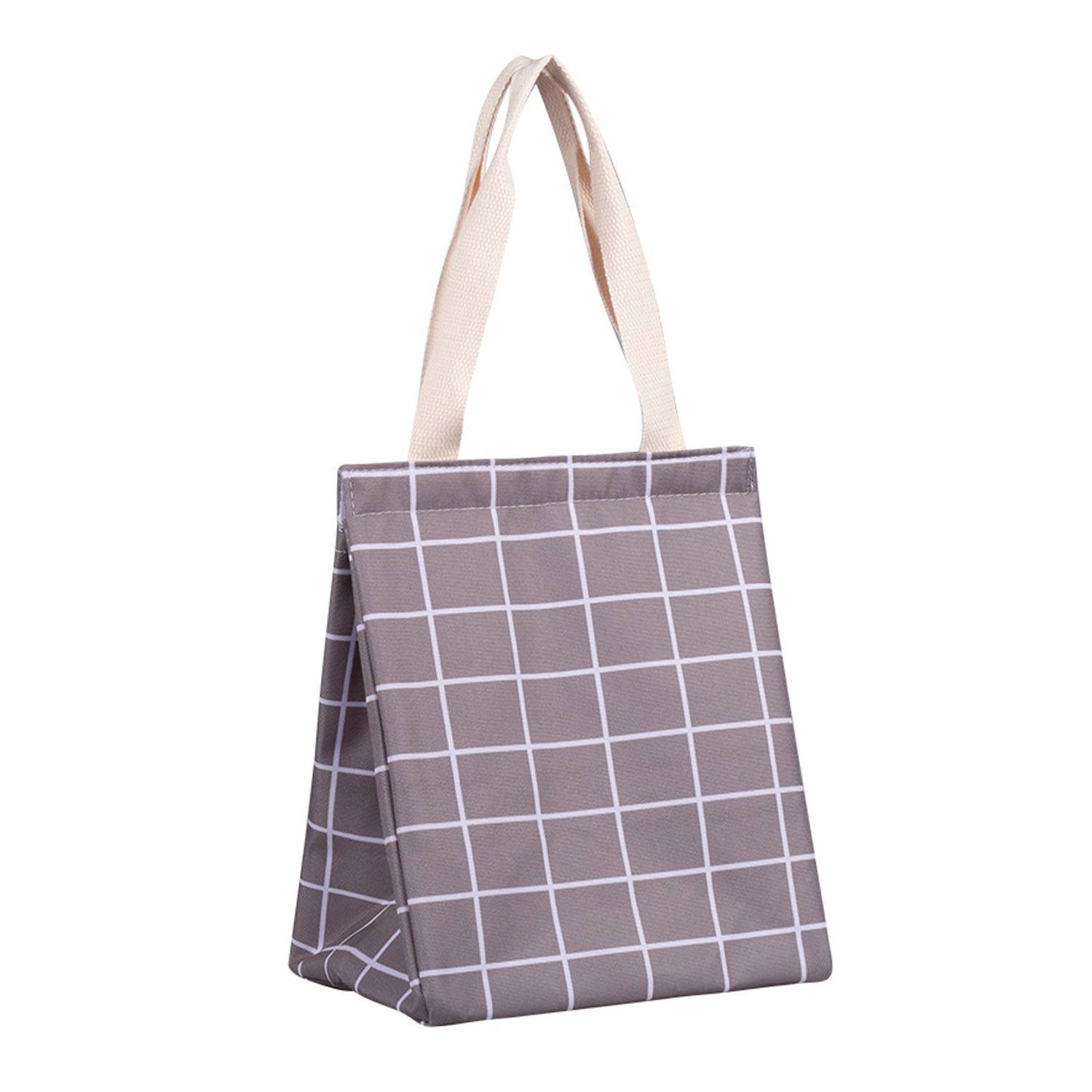 Portable Waterproof Insulated Lunch Bag with Large Capacity 2