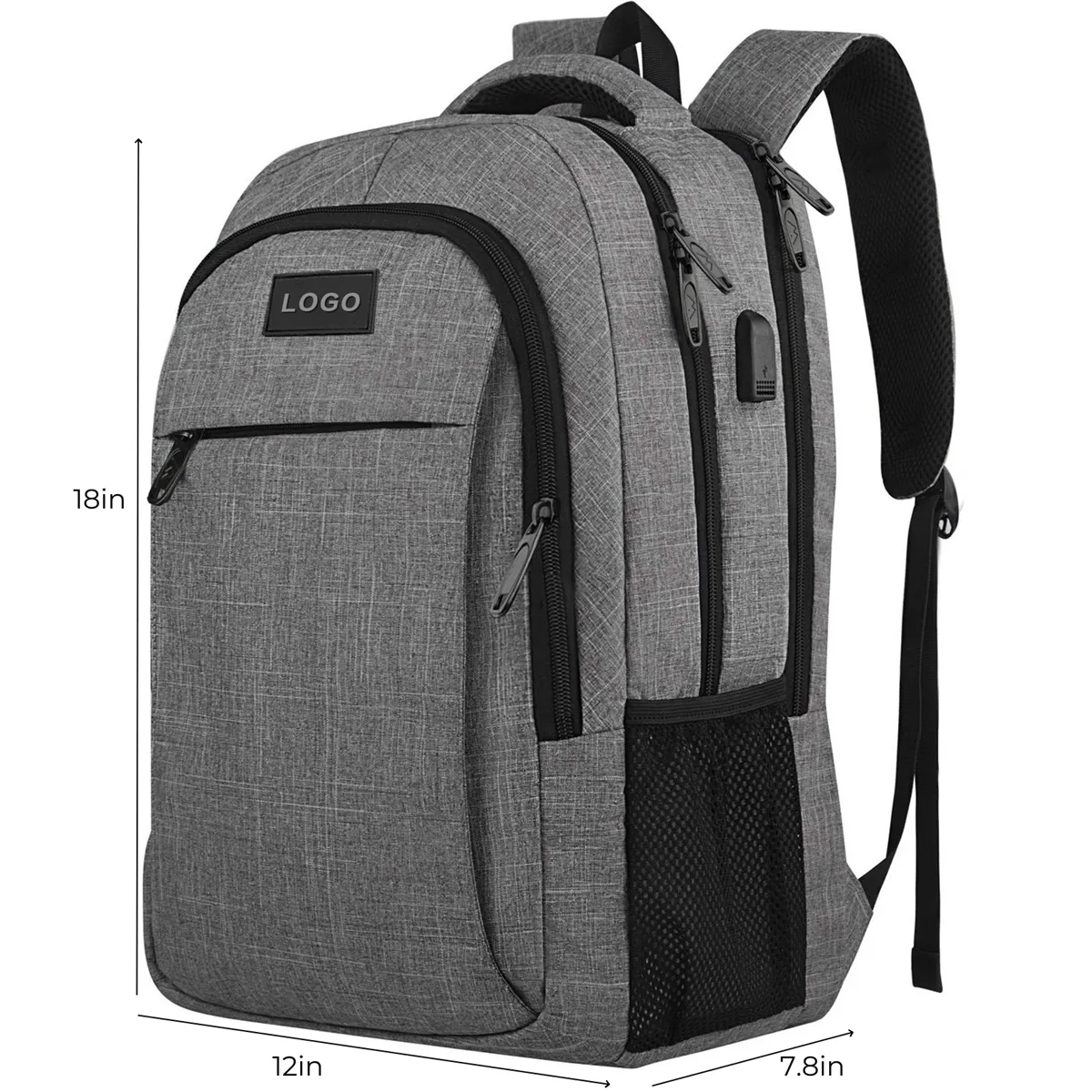 Travel Laptop Backpack Anti Theft with USB Charging Port 3