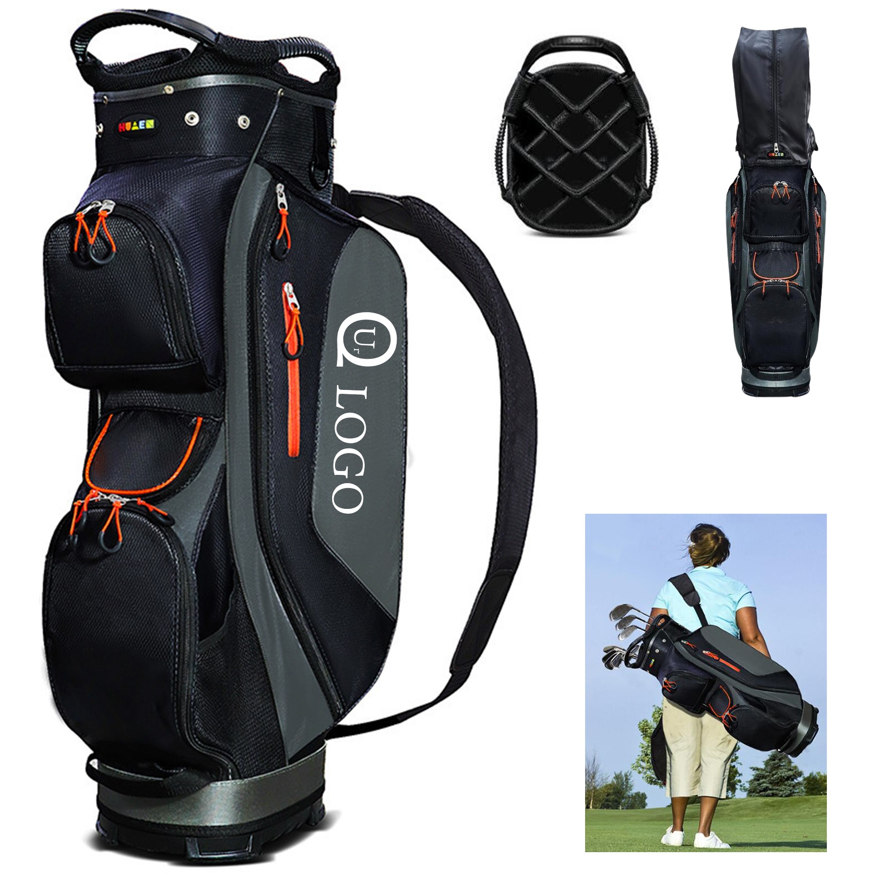 Wear-Resistant And Waterproof Large Capacity Golf Bag 1
