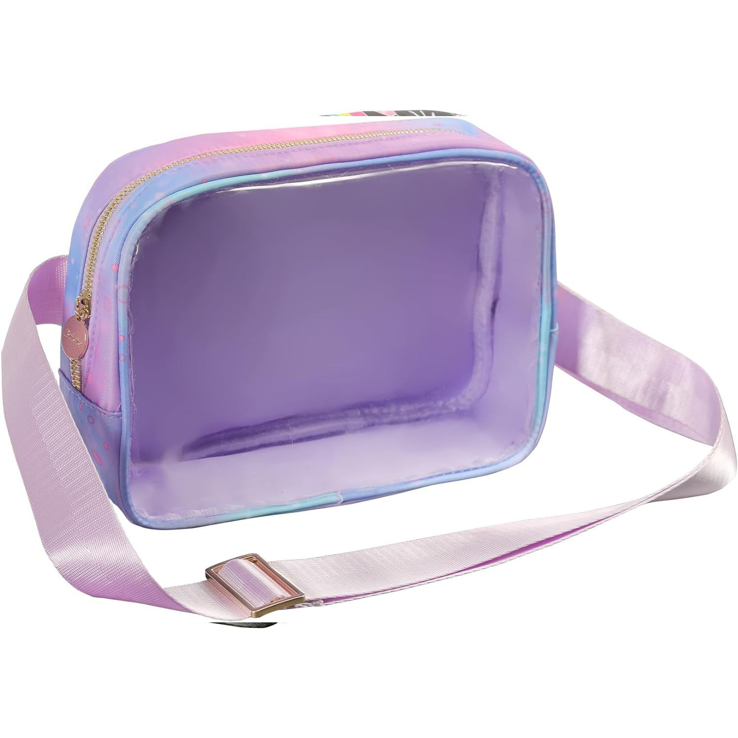 Waterproof PVC Clear Nylon Chest Bag 5