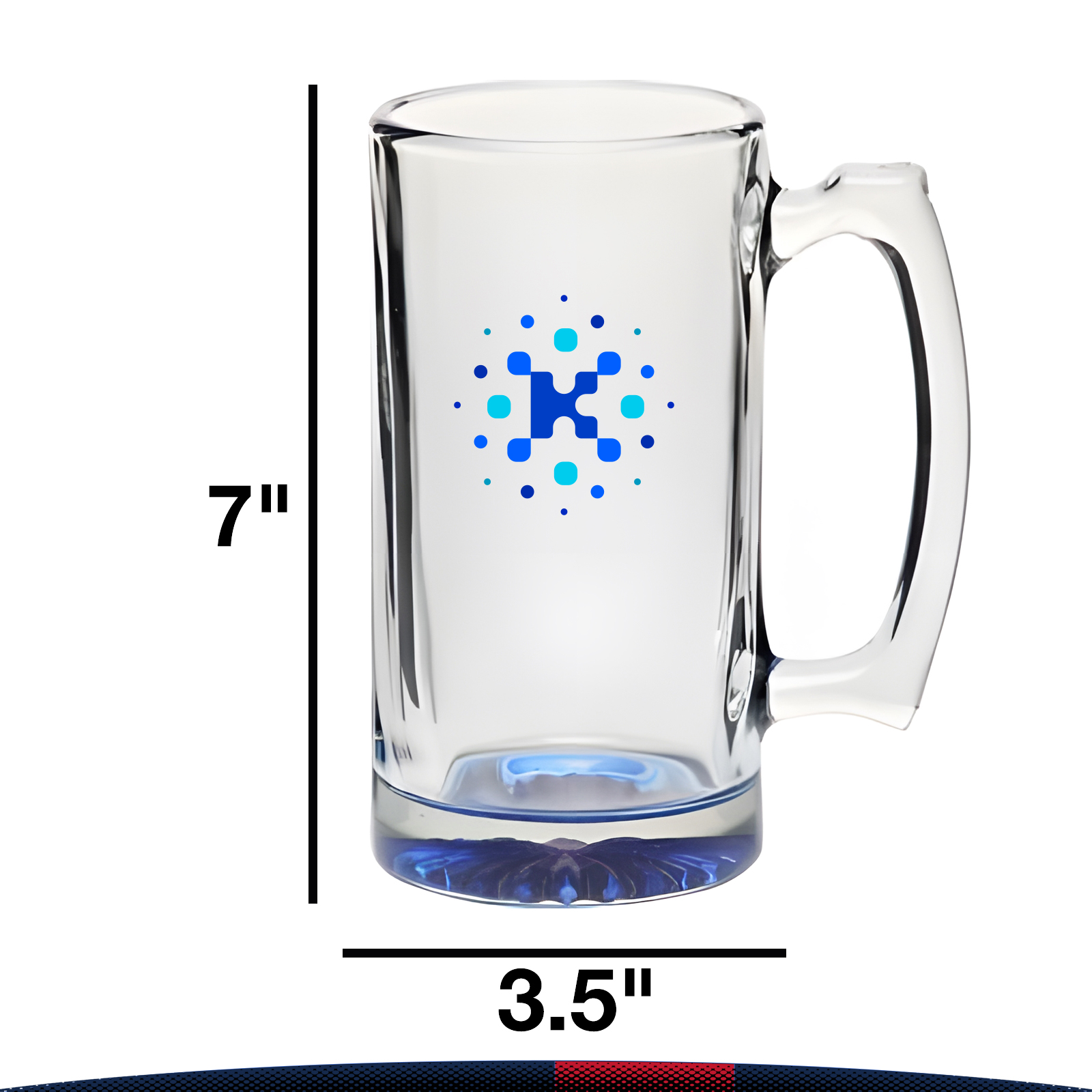 25 oz. Libbey Bery Glass Beer Mugs 3