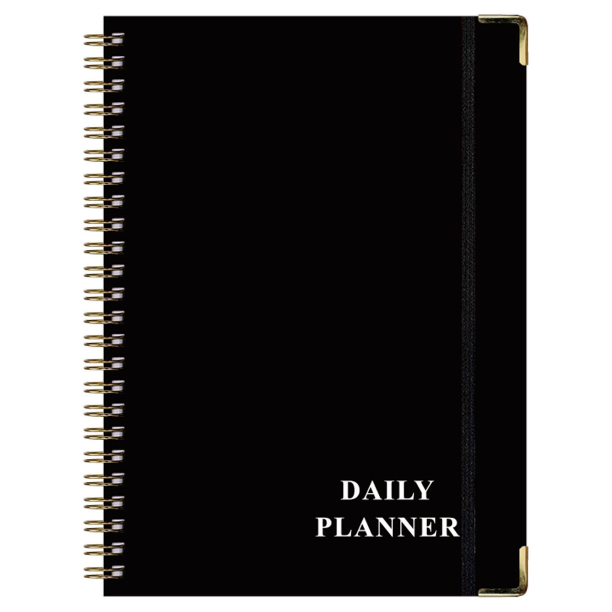 A5 Spiral Daily Planner With Paperboard Cover 7