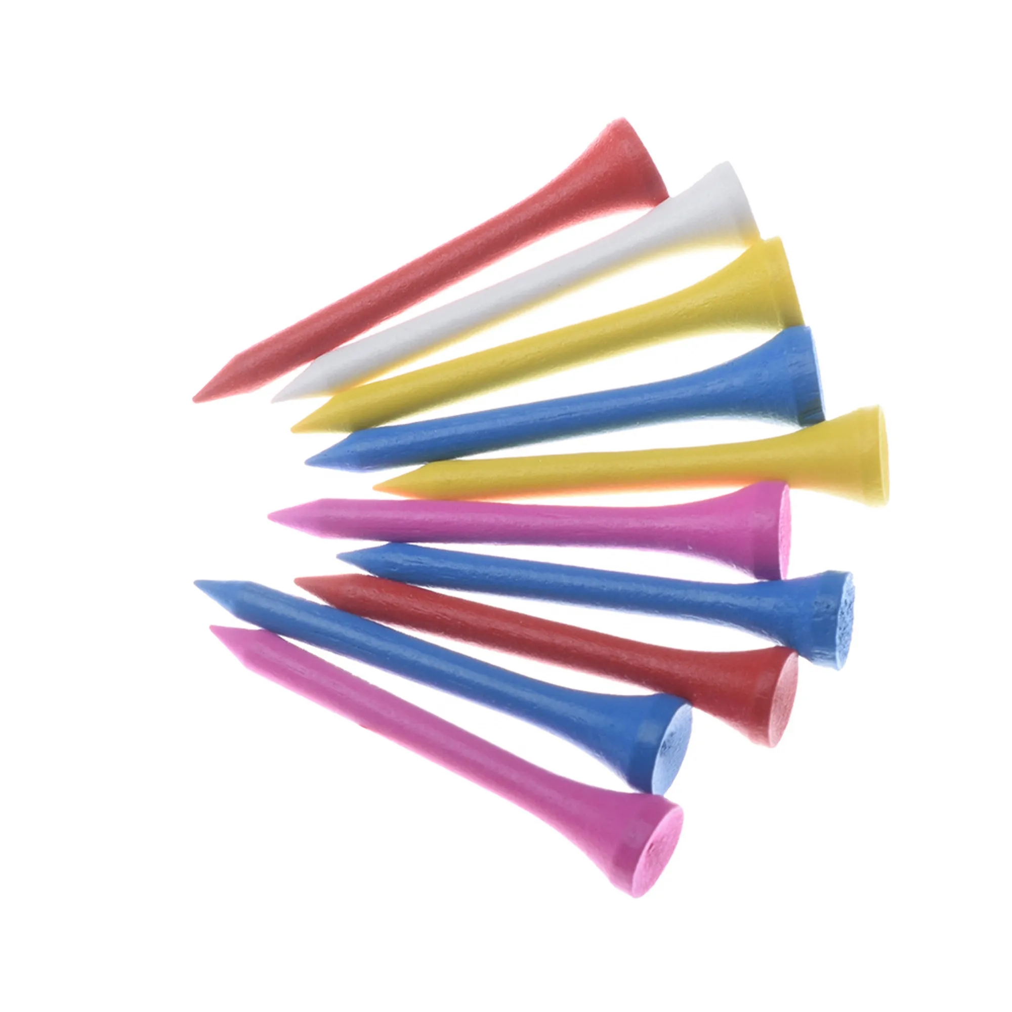 Wooden Colorful Golf Spikes 4