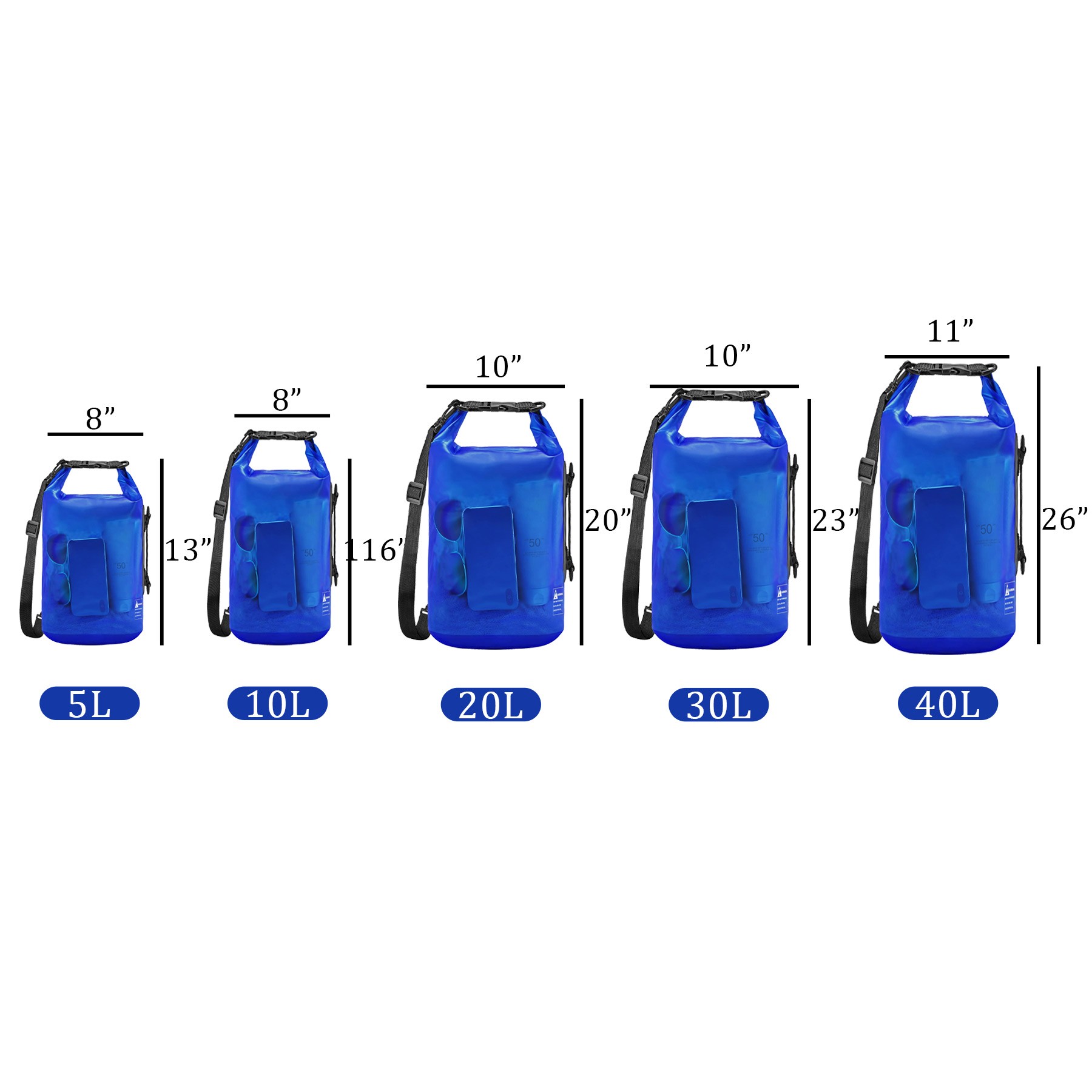 PVC Waterproof Bucket Bag 5