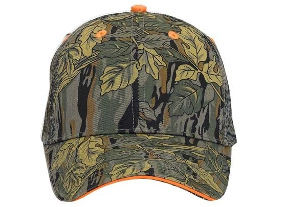 OTTO CAP® Camouflage 6 Panel Low Profile Mesh Back Trucker Hat 23