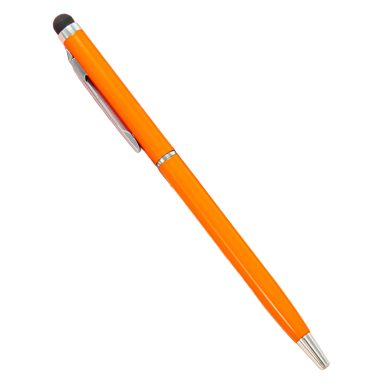Twist Action Metal Ballpoint Pen W/ Stylus 4