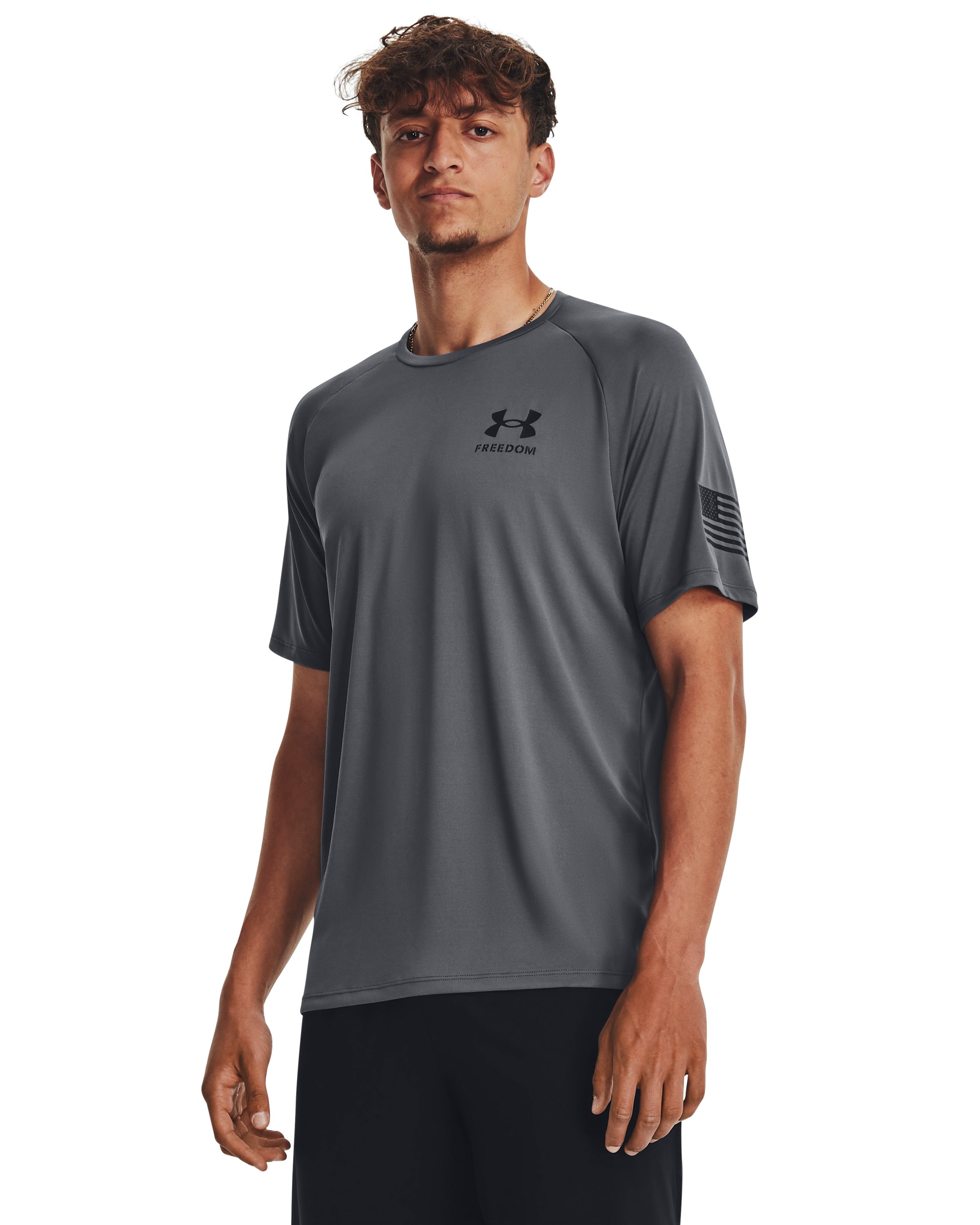 UA Tech Freedom Men's Short Sleeve 5