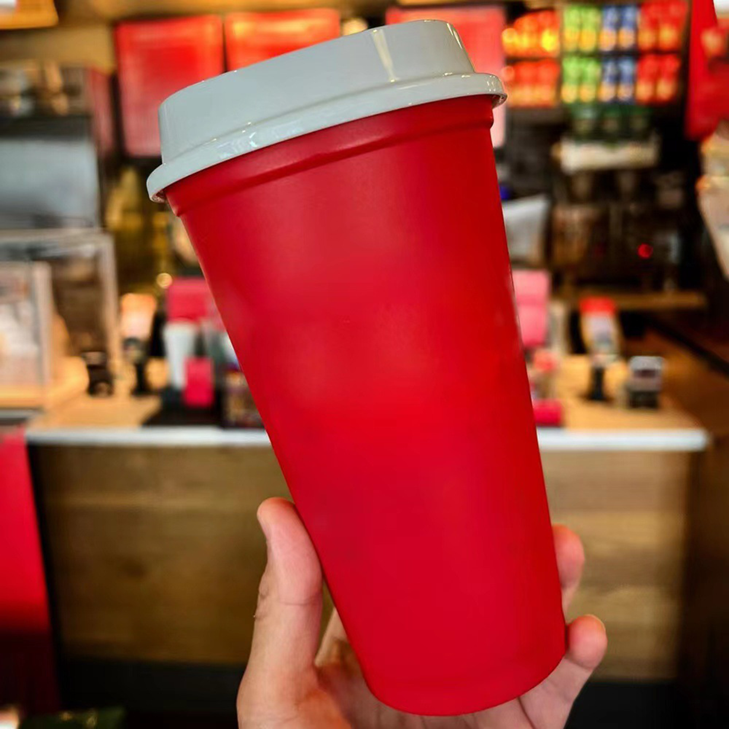 16Oz Perfect Size Travel Coffee Cup With Lid 4