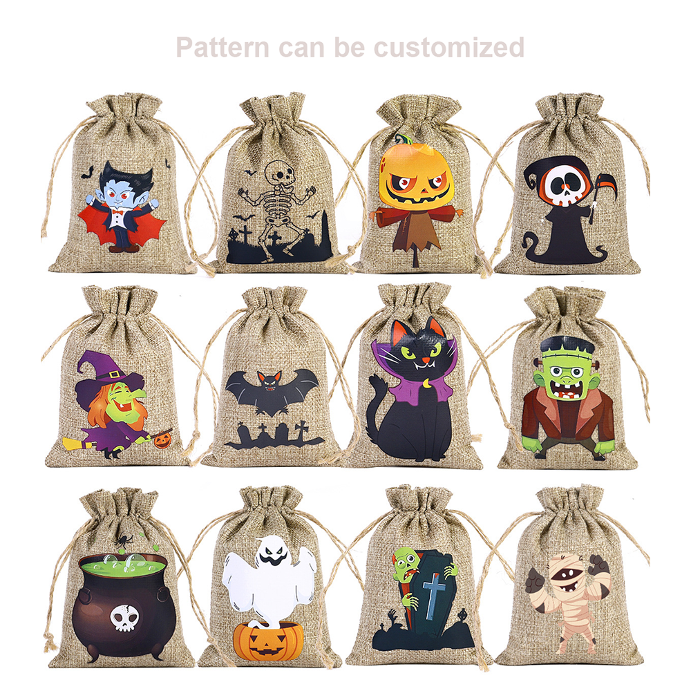 Halloween Candy Drawstring Bag 2