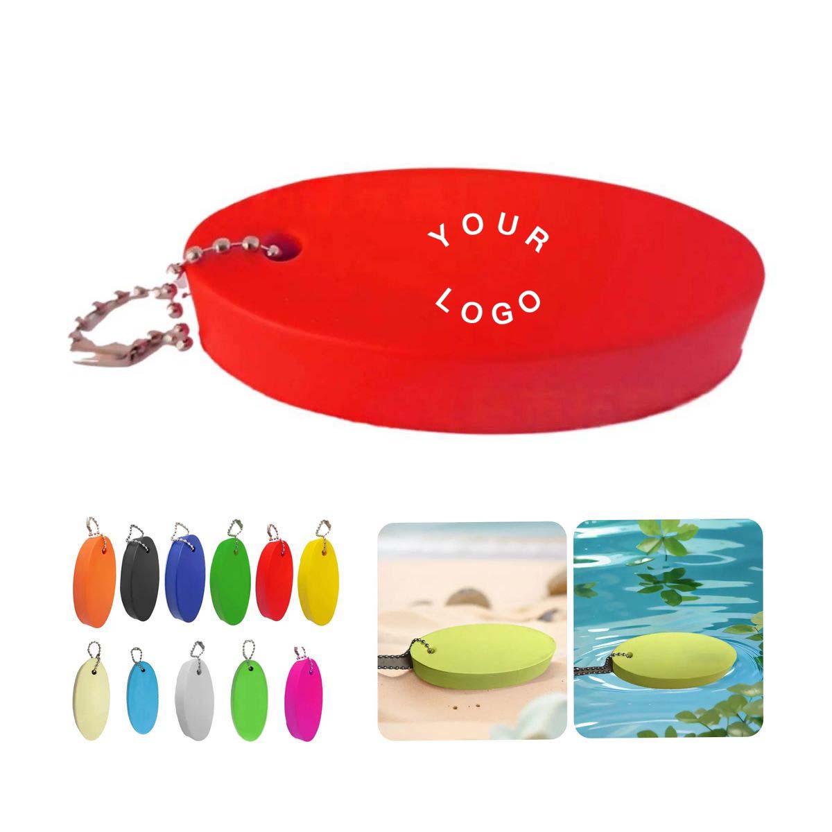 Compact Foam Keychain with Anti Fade Design 13