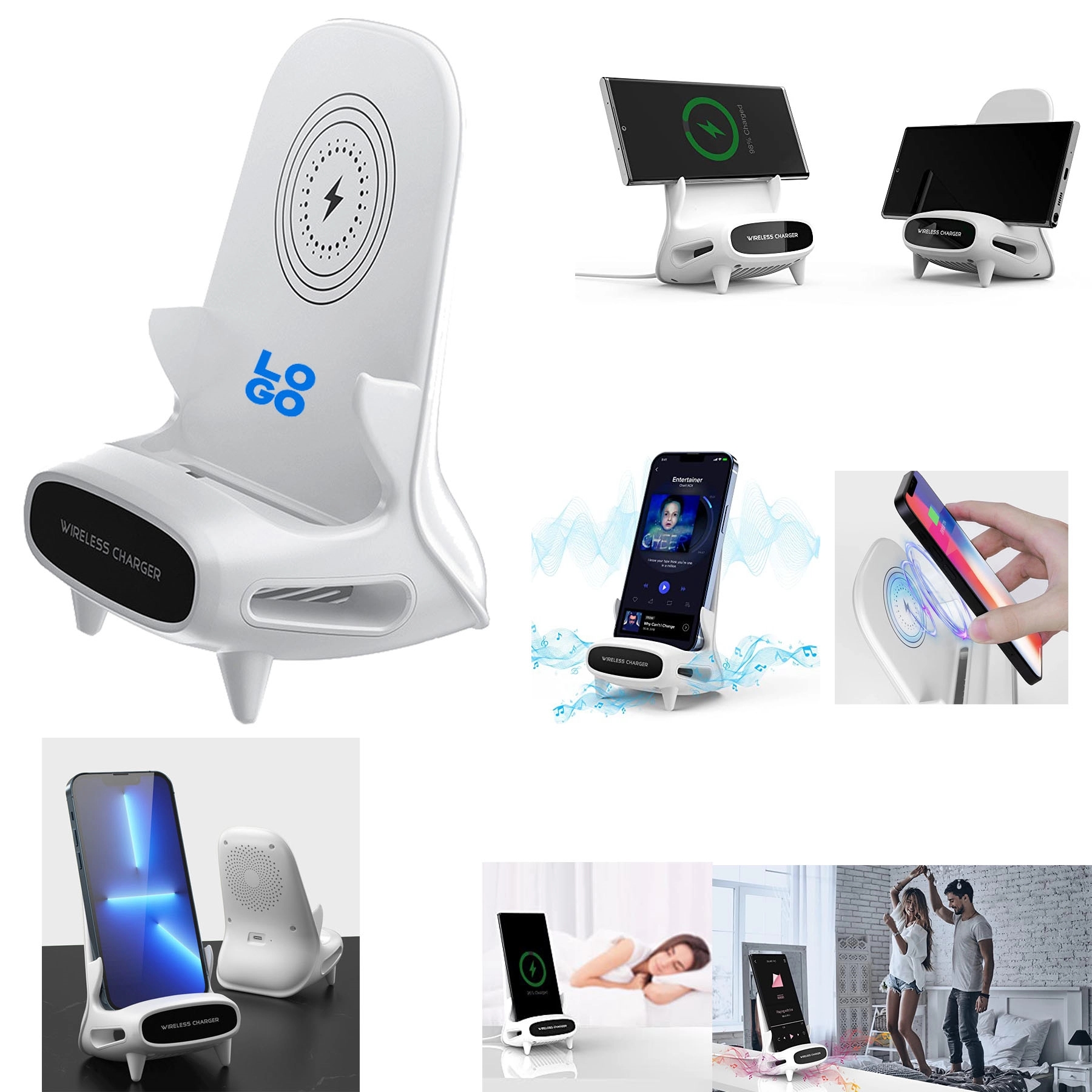 15W Wireless Charger Stand 2