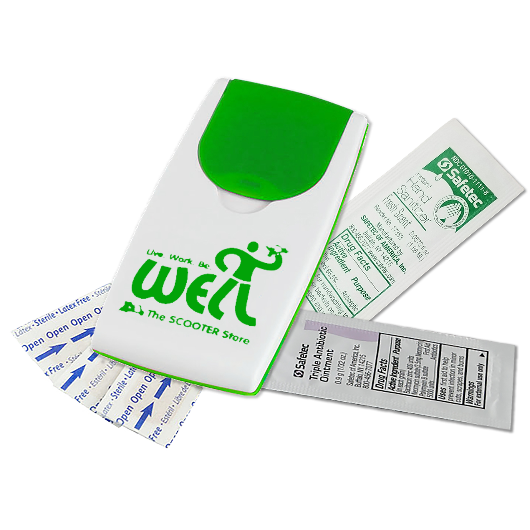 Flip-Top Sanitizer Kit 8
