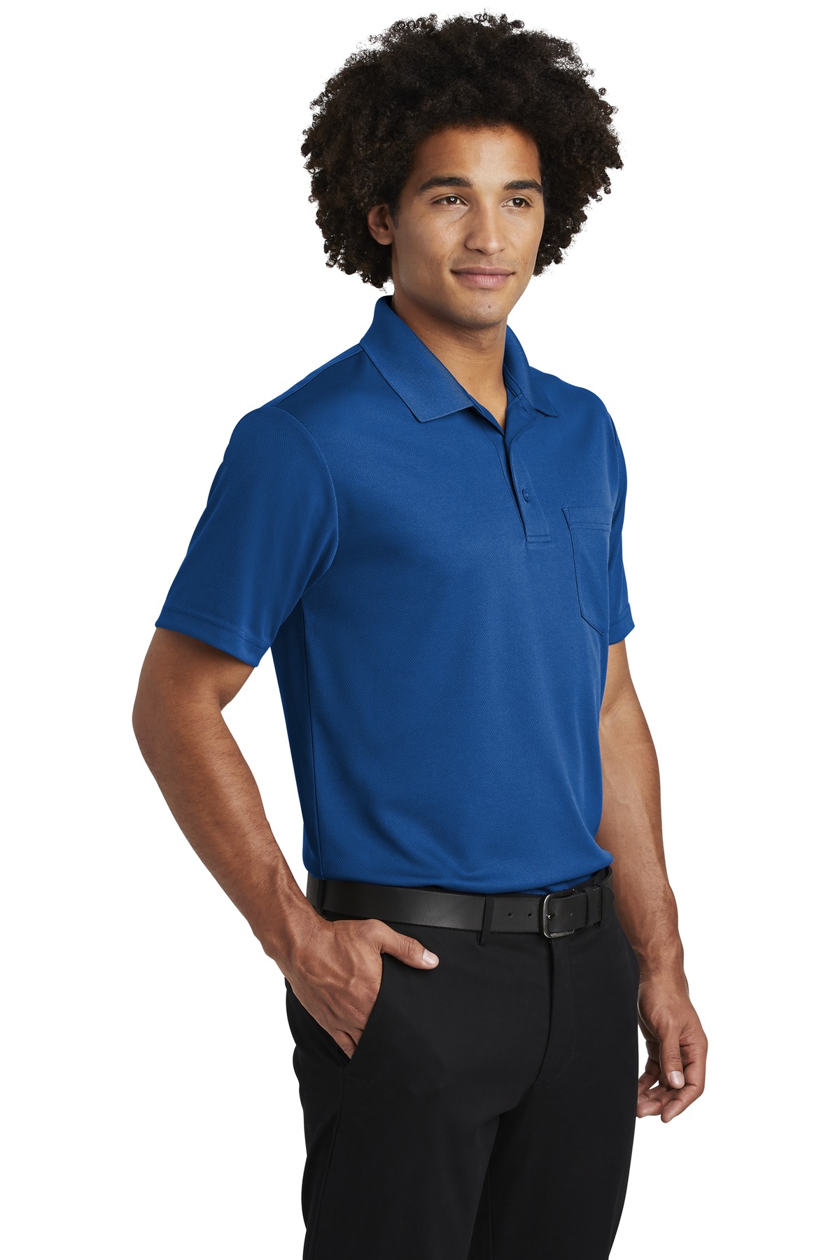 Sport-Tek PosiCharge RacerMesh Pocket Polo. ST640P 23