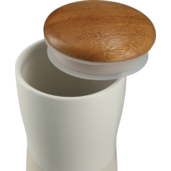Reno Double Wall Ceramic Tumbler w/Wood Lid 10oz 41