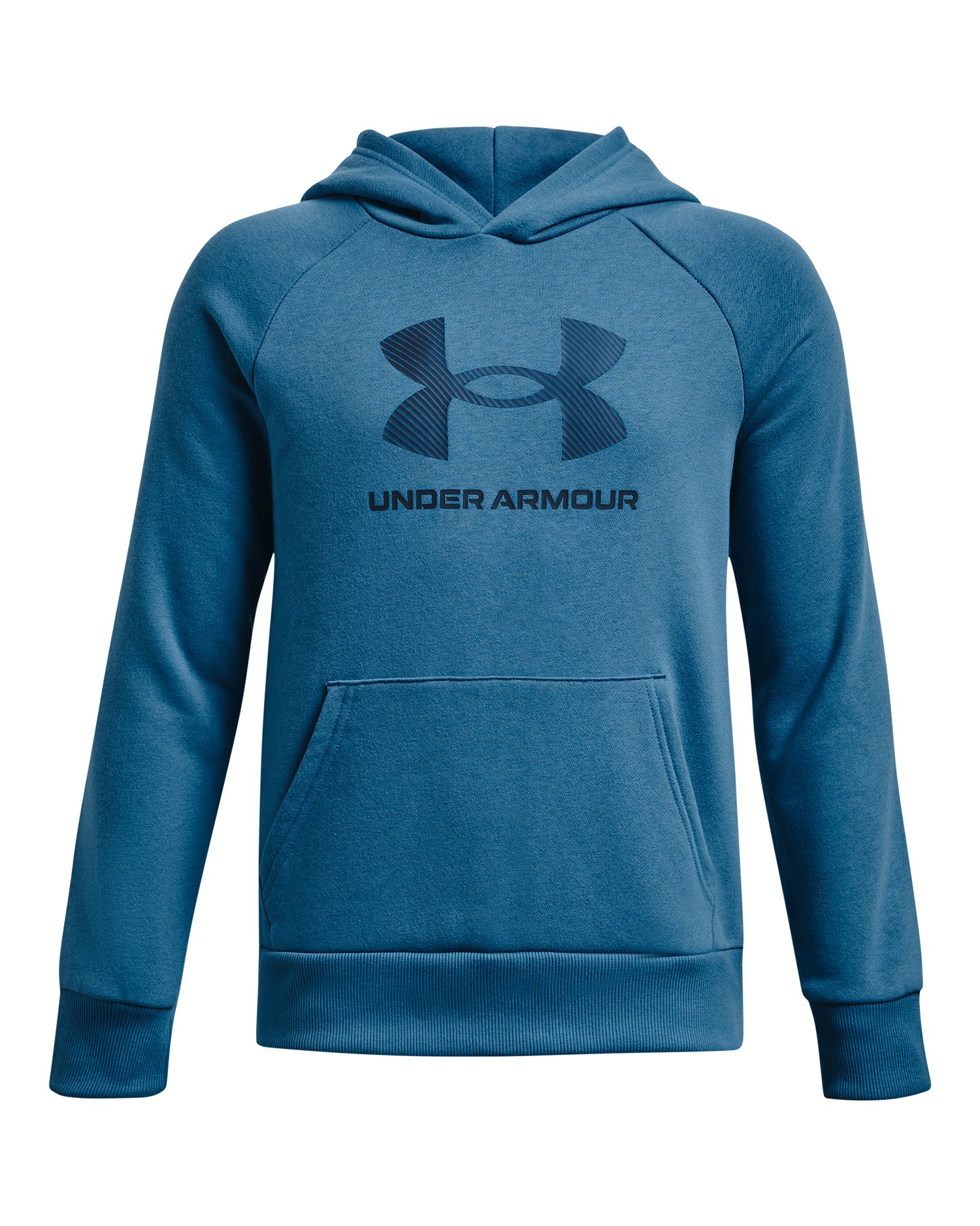 UA Rival Fleece Big Logo Print Fill Boys' Hoodie 3