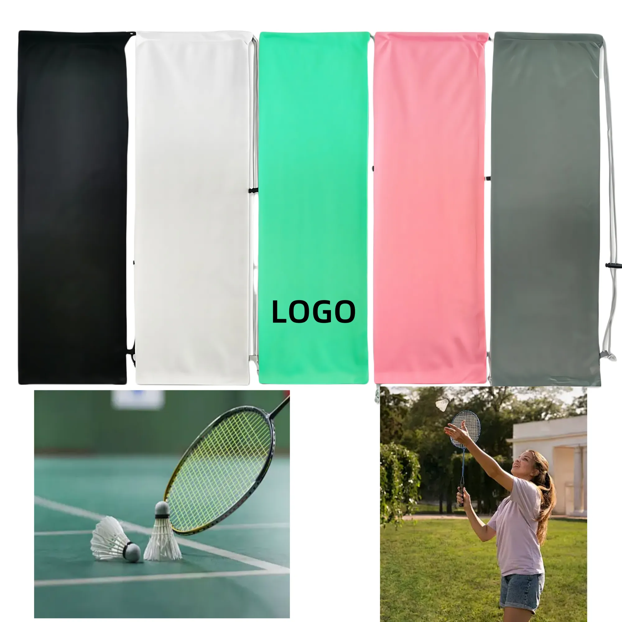 Outdoor Badminton Racket Protective Cover Velvet Bag 2