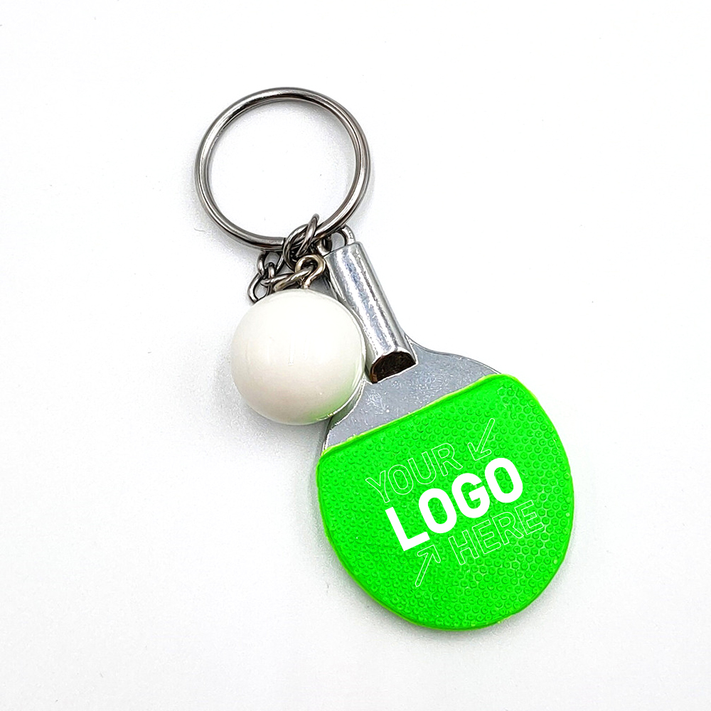 Table Tennis Racket Keychain 3