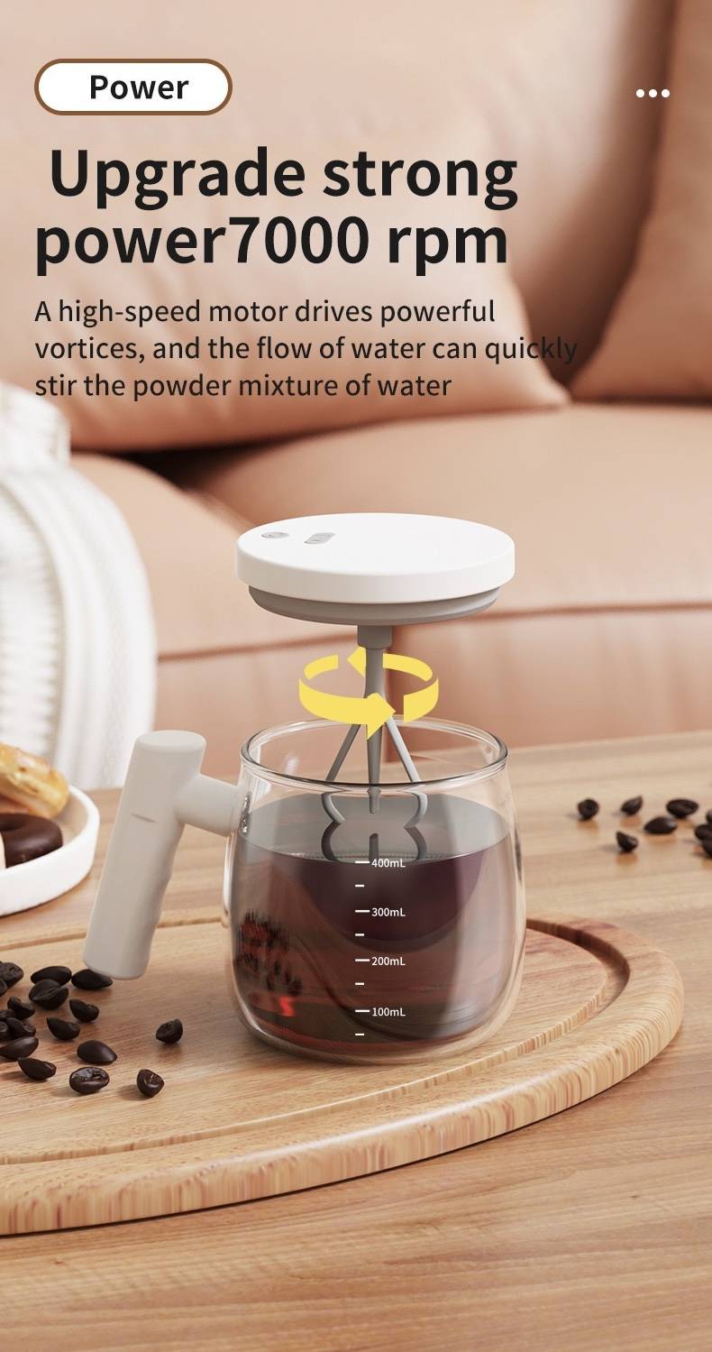 Electric Mixing Glass Mug 6