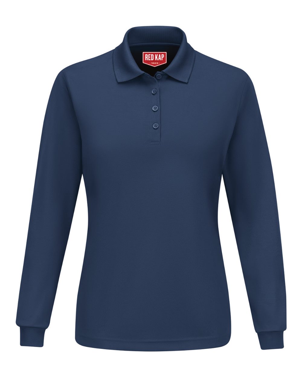 Women's Long Sleeve Performance Knit Polo - SK7L 6