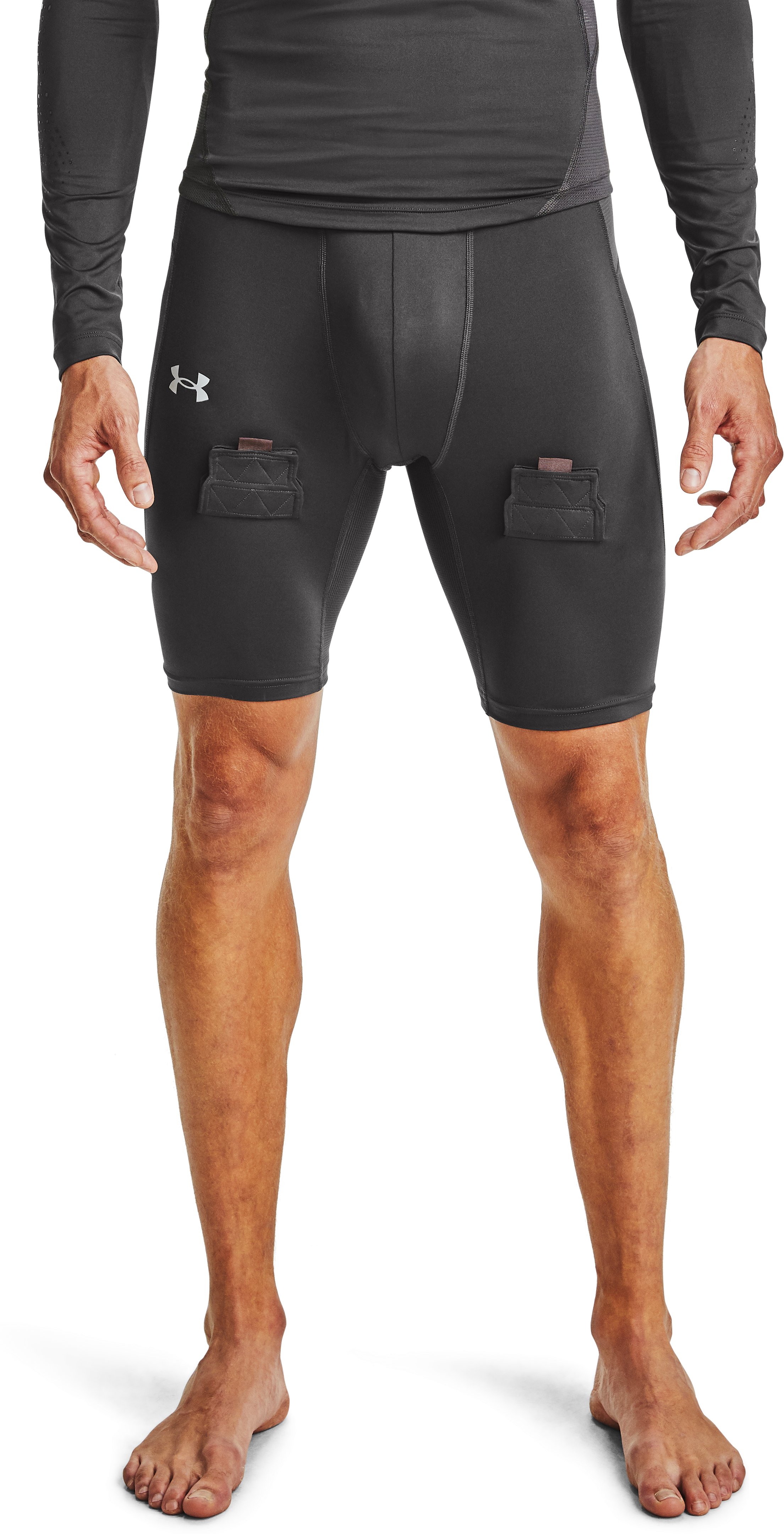 UA Hockey Compression Men's 9 Shorts 2